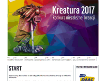 Tablet Screenshot of kreatura.pl